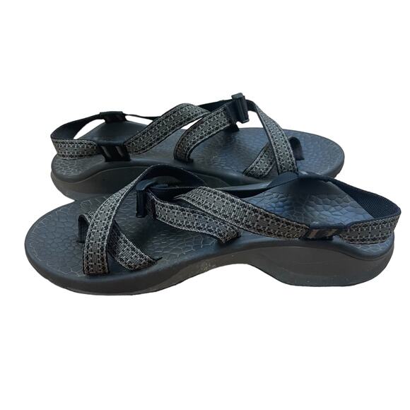 Chaco Men’s Z/2 Sandals Size 12 Hiking Water Sandals Black - Picture 2 of 9